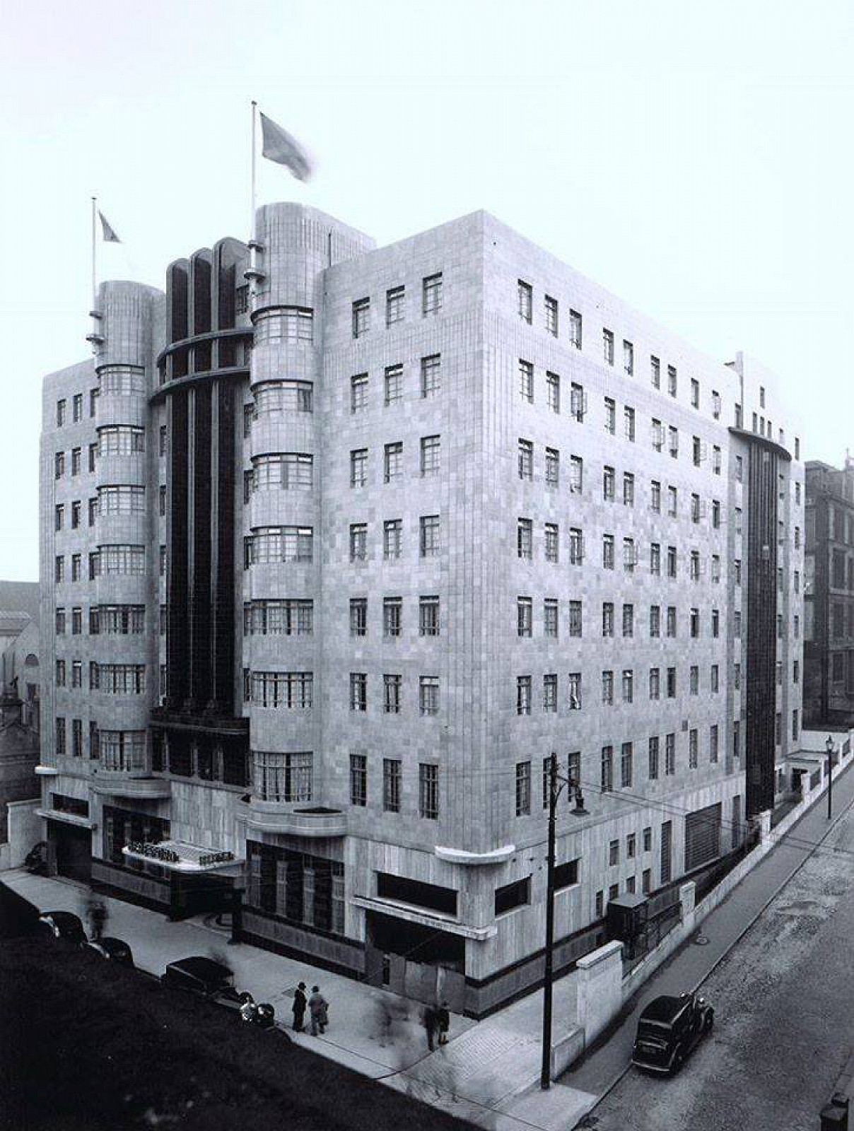 The Beresford Hotel, taken in 1938  Bob Shaw private collection